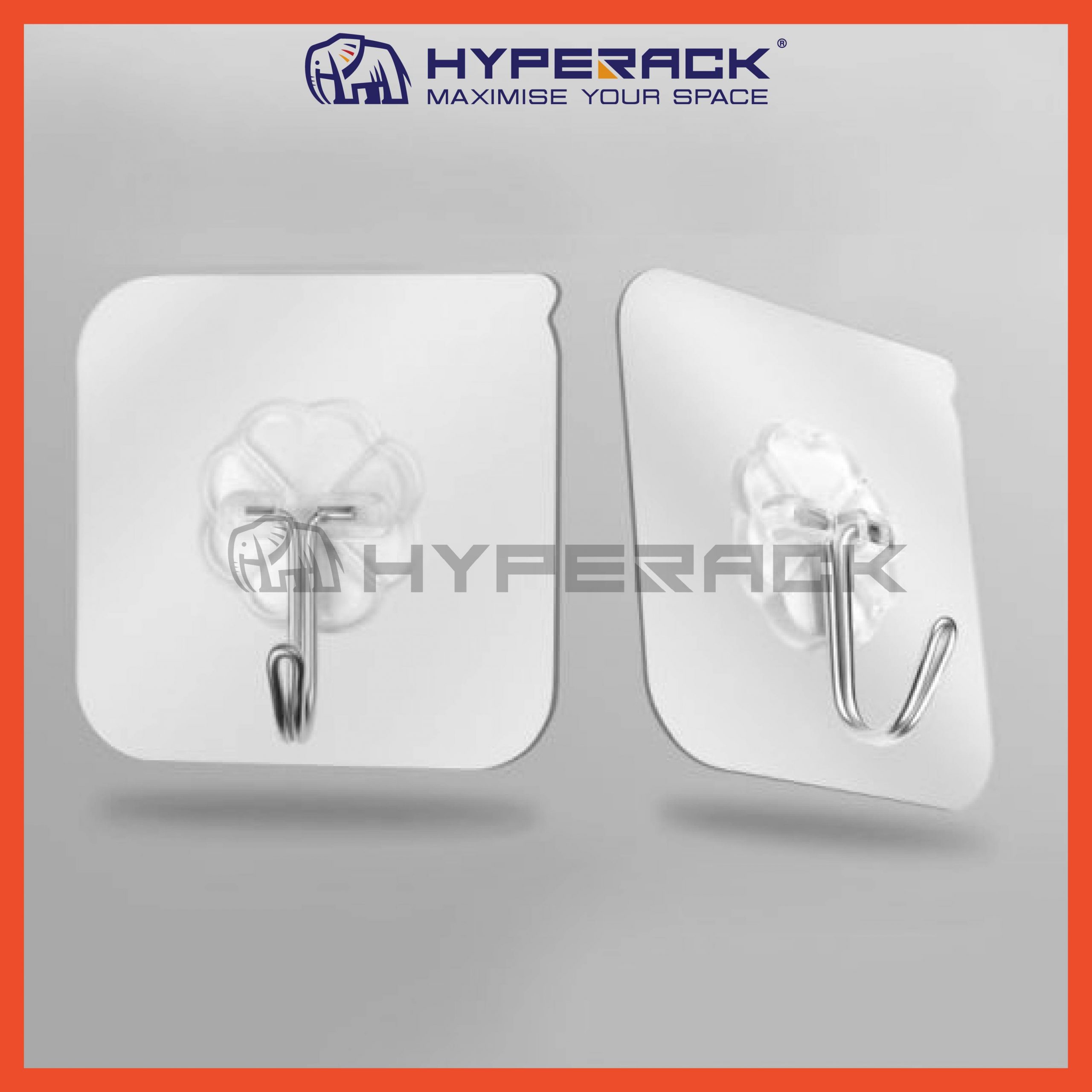 HYPERACK ™️ Nail Free Glue Wall Hook Hanging Storage Household Adhesive Hook  Kitchen Hanging Penyangkut – Hyperack