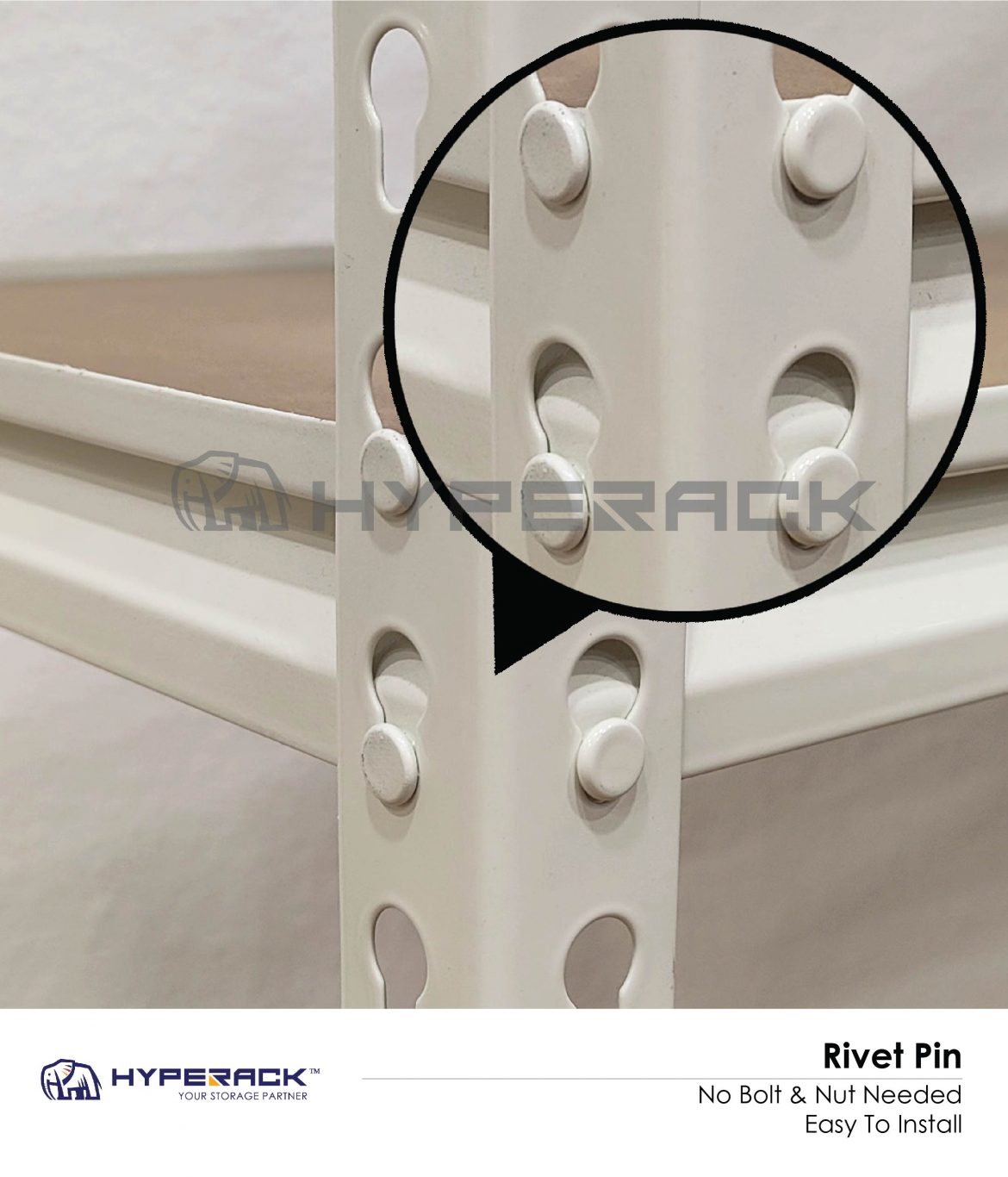 HYPERACK ™️ Boltless Rack Laminated Storage Rack Value Rack Kitchen Rack Rak Besi Rak Dapur Rak