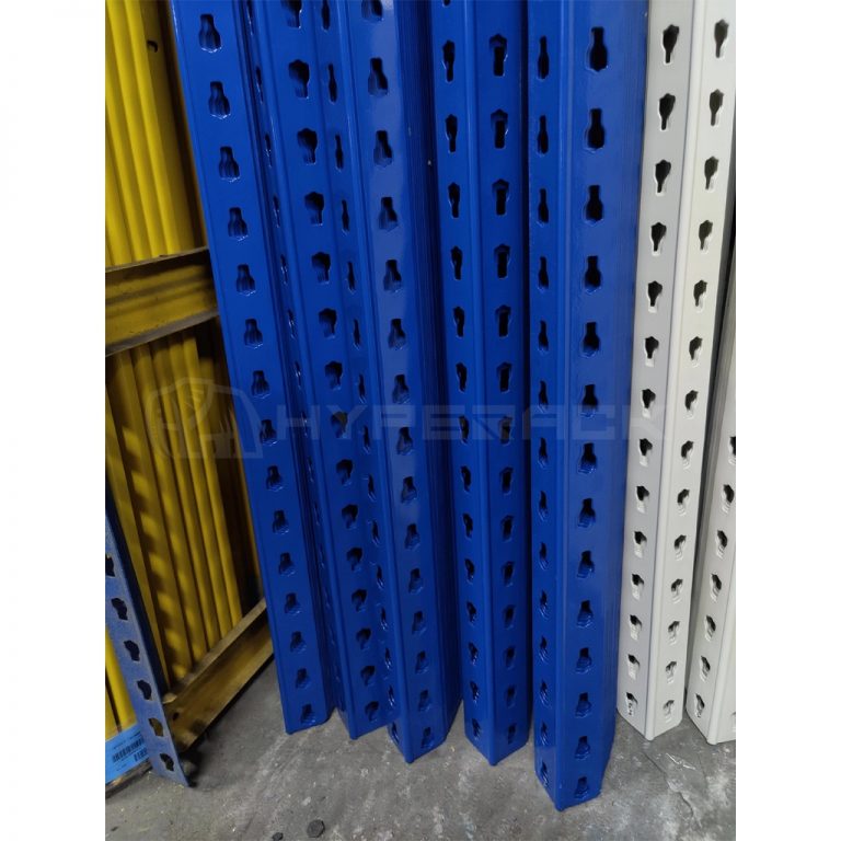 HYPERACK ™️ Rak Besi Slotted Angle Bar Upright 5 kaki Boltless Rack ...